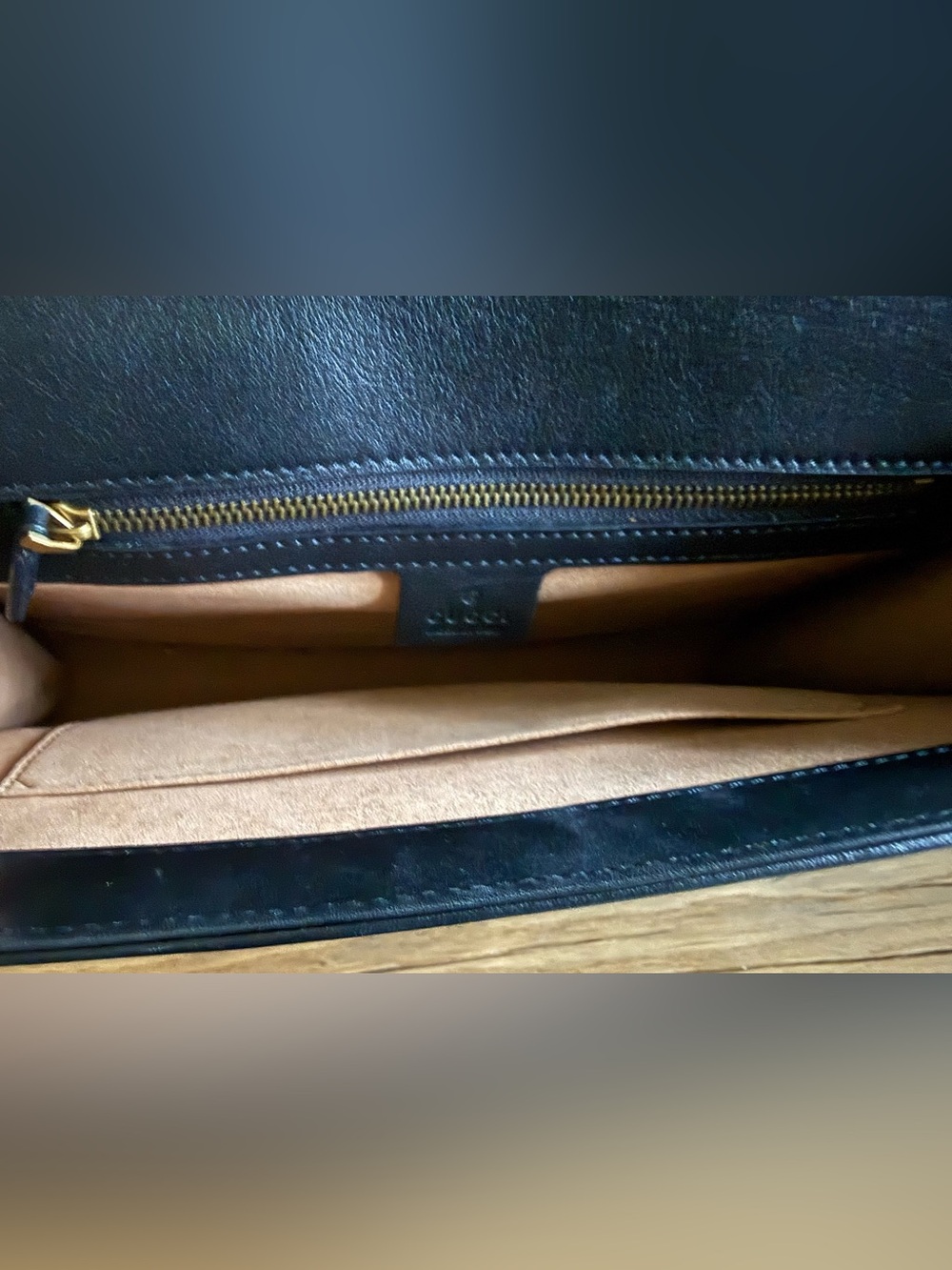 Gucci Double G Marmont Leather clutch - Picture 4 of 5